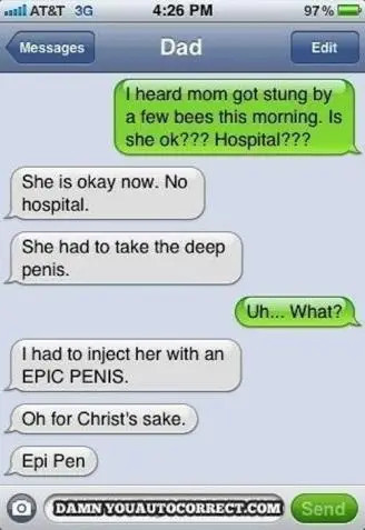 Autocorrect Fail - Epic